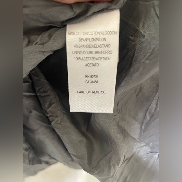 BCBG MAXAZRIA Heathered Grey Poplin shift Dress - Picture 8 of 8